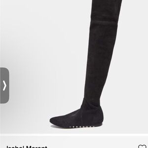 Isabel Marant thigh high suede boots 39